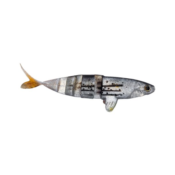 DAM Predator Softbait 18cm Grey/Black Stripes