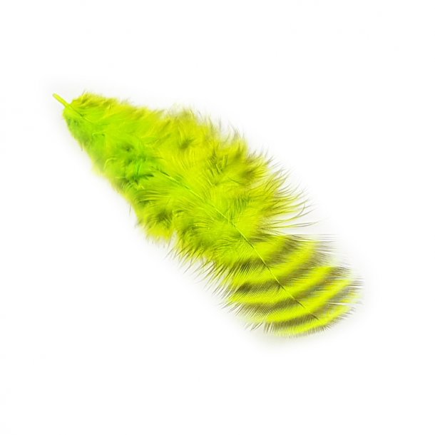 TheFlyCo Grizzly Soft Hackle Chartreuse