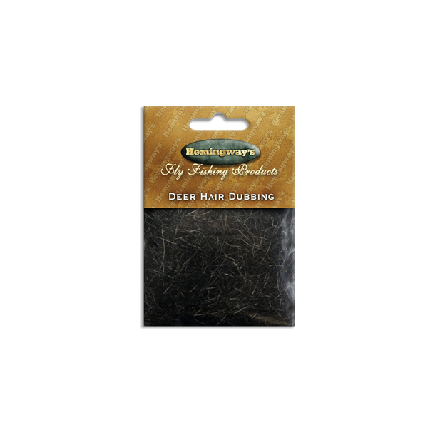 Hemingway's Fluebinding - Deer Hair Dubbing Black