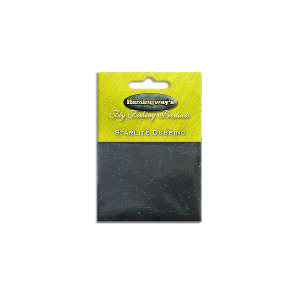 Hemingway's Fluebinding - Starlite Dubbing Dark Green