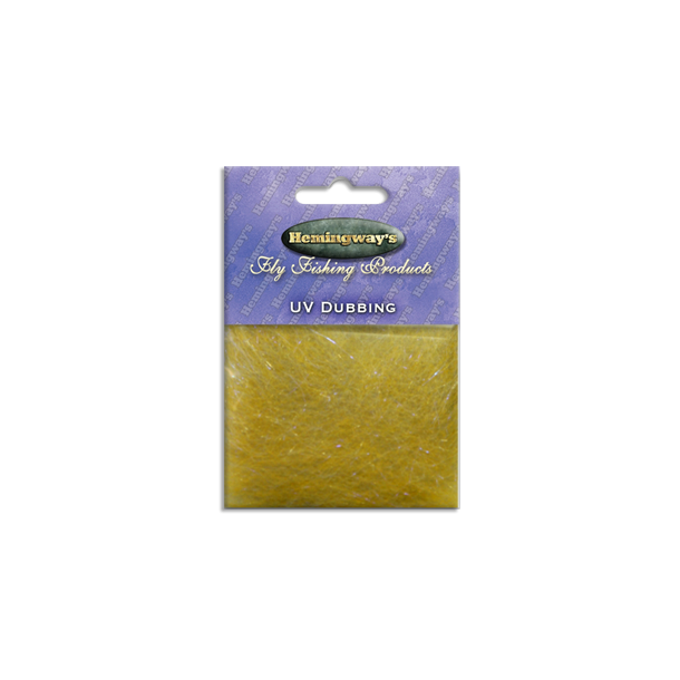 Hemingway's Fluebinding - UV Dubbing Gold Olive