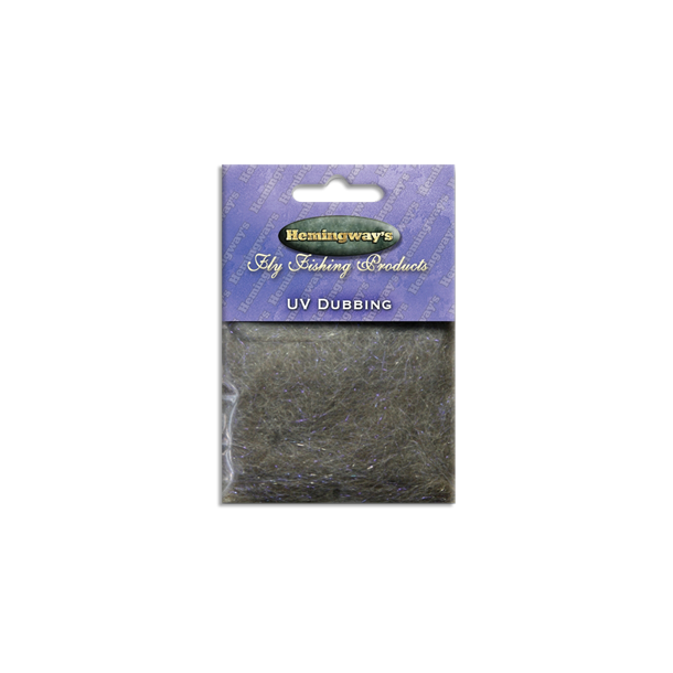 Hemingway's Fluebinding - UV Dubbing Gray Brown