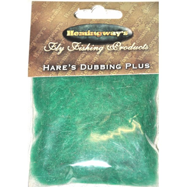 Hemingway's Fluebinding - Hare's Dubbing Plus Insect Green