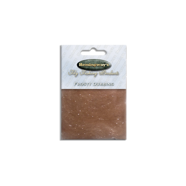 Hemingway's Fluebinding - Frosty Dubbing Light Brown