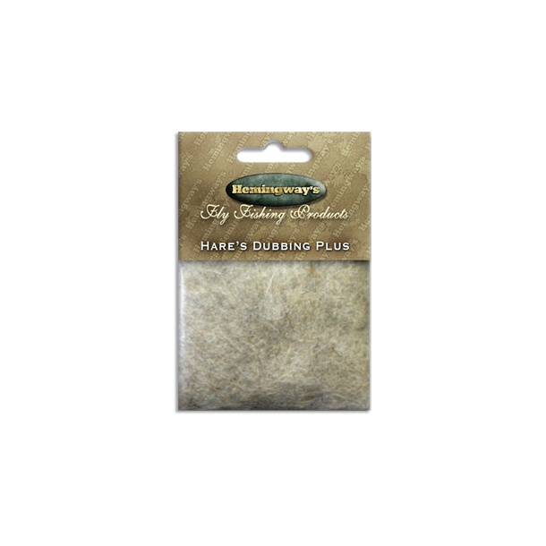 Hemingway's Fluebinding - Hare's Dubbing Plus Light Grey