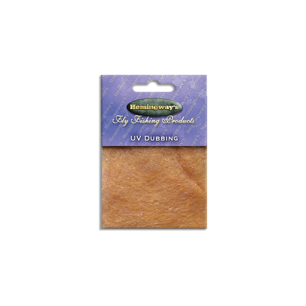 Hemingway's Fluebinding - UV Dubbing Light Orange