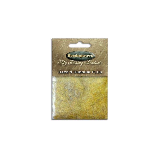 Hemingway's Fluebinding - Hare's Dubbing Plus Light Yellow