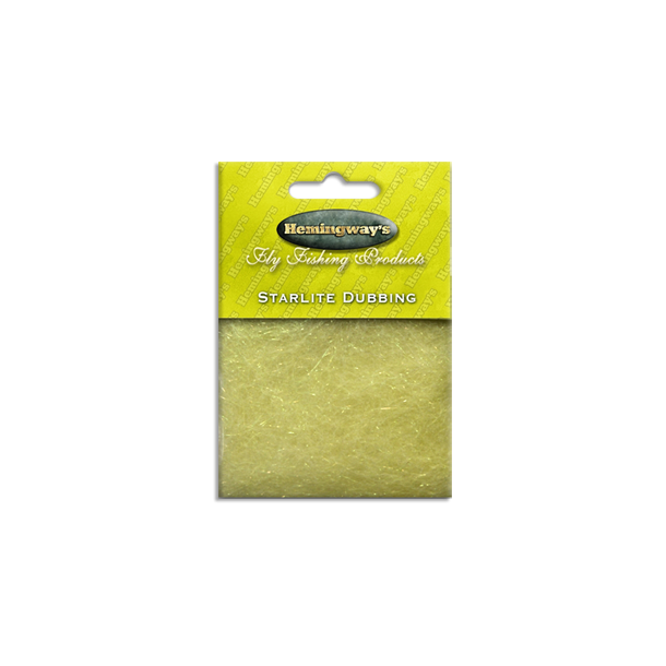 Hemingway's Fluebinding - Starlite Dubbing Light Yellow