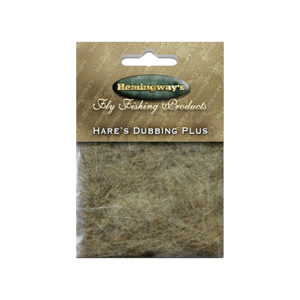 Hemingway's Fluebinding - Hare's Dubbing Plus Natural Dark