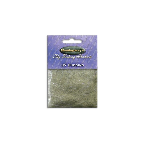 Hemingway's Fluebinding - UV Dubbing Olive