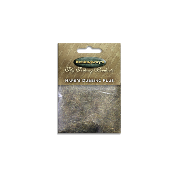 Hemingway's Fluebinding - Hare's Dubbing Plus Olive Brown
