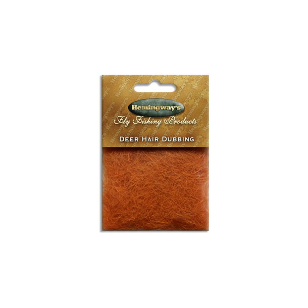 Hemingway's Fluebinding - Deer Hair Dubbing Orange