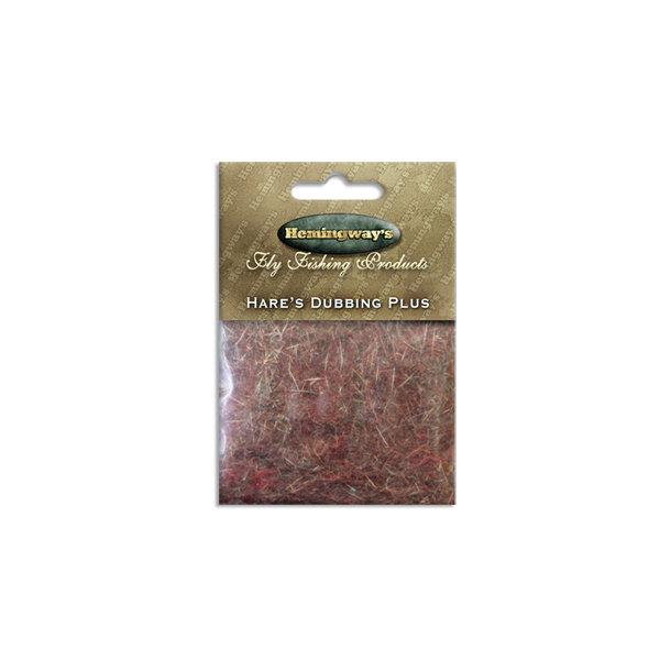 Hemingway's Fluebinding - Hare's Dubbing Plus Brown