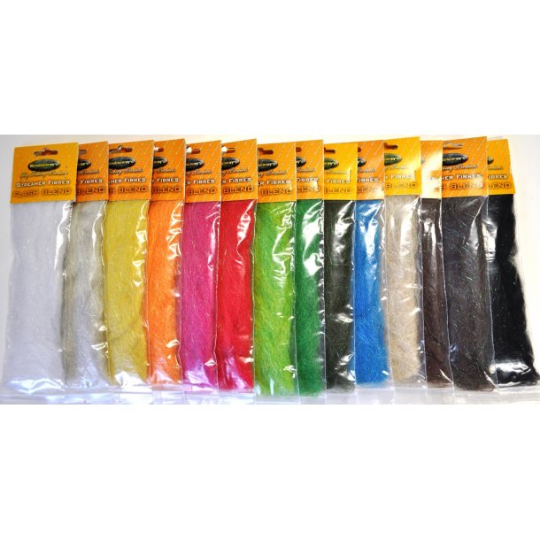 Hemingway's Fluebinding - Streamer Fibres Flash Blend