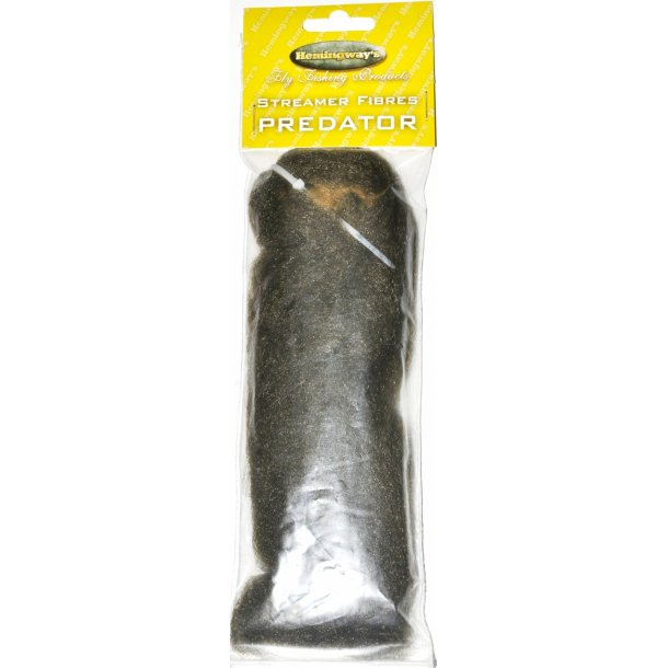 Hemingway's Fluebinding - Streamer Fibres Predator Dark Olive