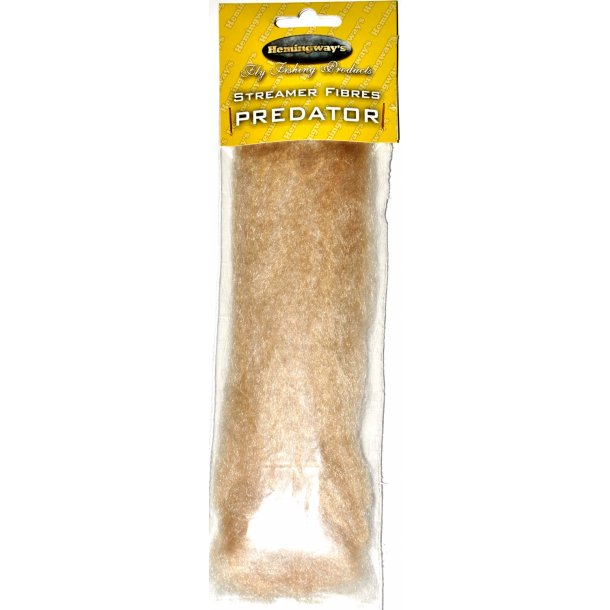 Hemingway's Fluebinding - Streamer Fibres Predator Tan