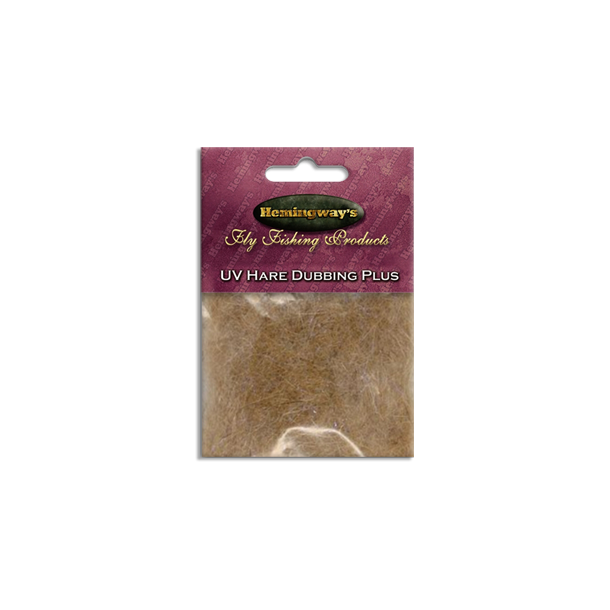 Hemingway's Fluebinding - UV Hare Dubbing Plus Tan