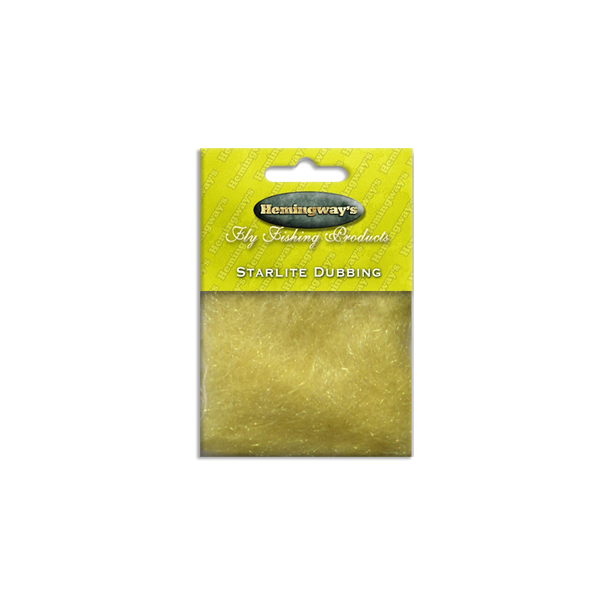 Hemingway's Fluebinding - Starlite Dubbing Yellow