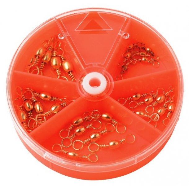 Kinetic Barral Swivel Assorterede 30 stk.