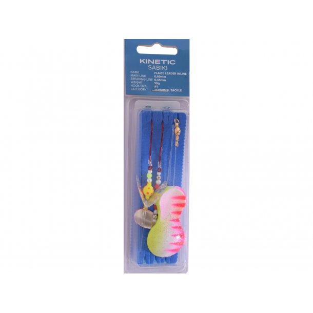 Kinetic Sabiki Plaice Leader Inline 50 g #1