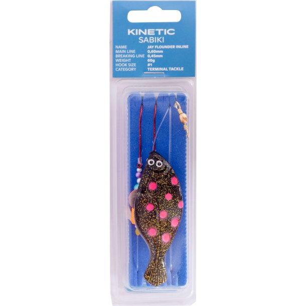 Kinetic Sabiki Jay Flounder Inline Rig 60g