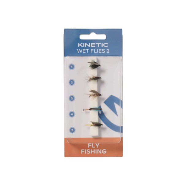 Kinetic Wet Flies 2 - 5 stk. Vdfluer