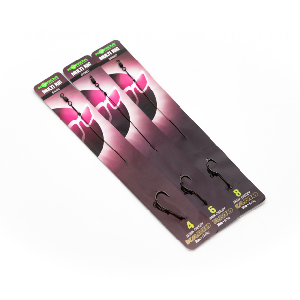 Korda Multi Rig Barbed Kamo