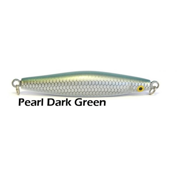 Lawson Bullet 18g kystwobler Pearl/Dark Green