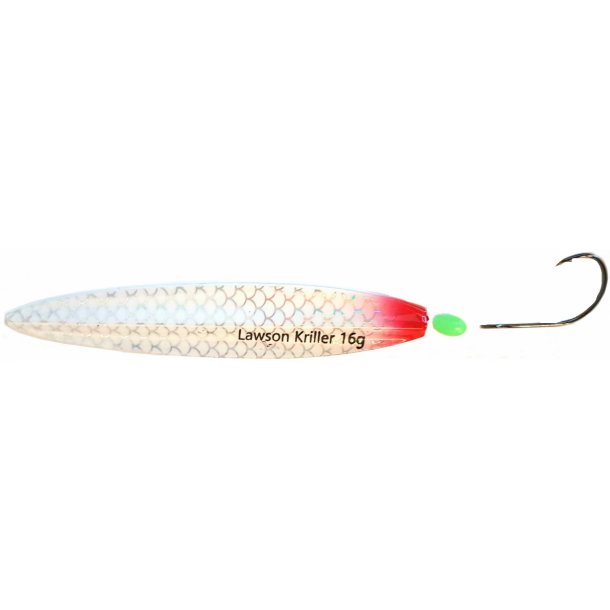 Lawson Kriller 16g Gennemlber. White Pearl