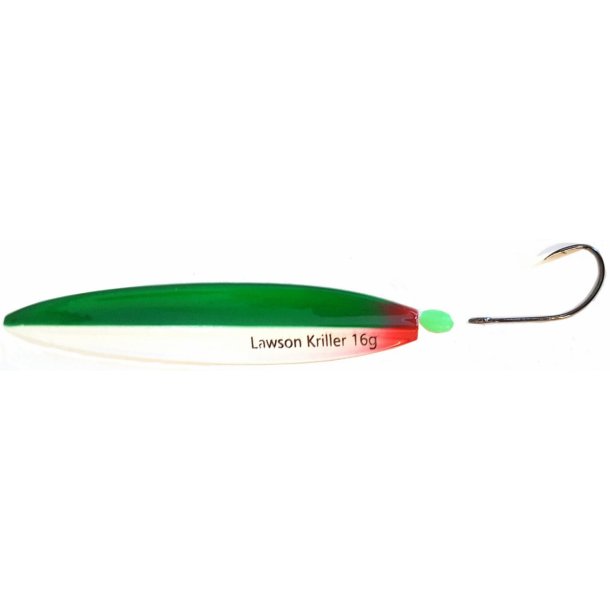 Lawson Kriller 16g Gennemlber. Dark Green/Light Grey