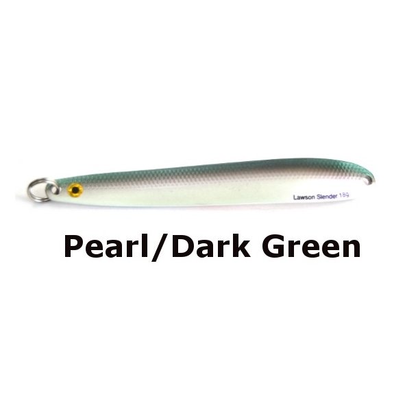 Lawson Slender Kystblink 12g Pearl/Dark Green