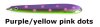 Purple/Yellow pink dot