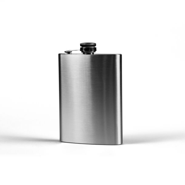 Lommelrke 8 oz 230 ml rustfri stl