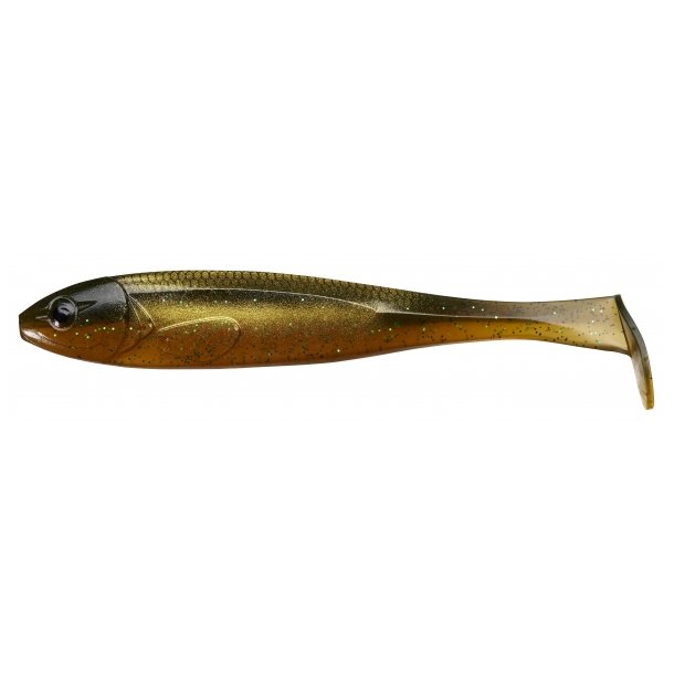 Illex Magic Slim Shad 6.5cm Pakke med 7 stk. Magic Gold Pumpkin