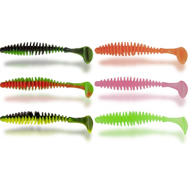 Quantum Magic Trout T-Worm Paddler 1,5g 5,5cm 6stk Cheese 