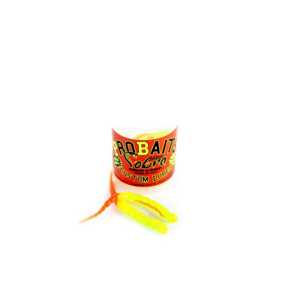 ProBaits Cobra Mini  - 6,5 cm 12 stk Gummidyr Bubblegum