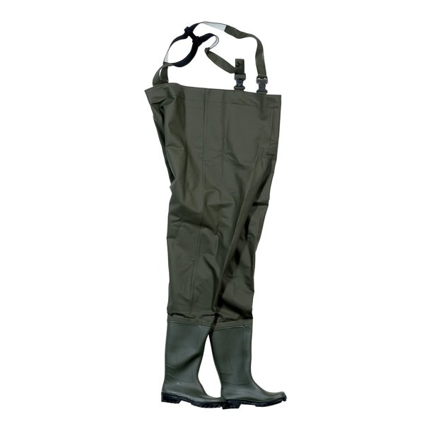 Ocean Cloud Junior PVC Waders Grn