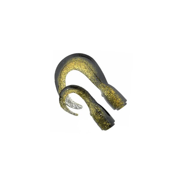 Savage Gear Hard Eel Tails Olive Gold