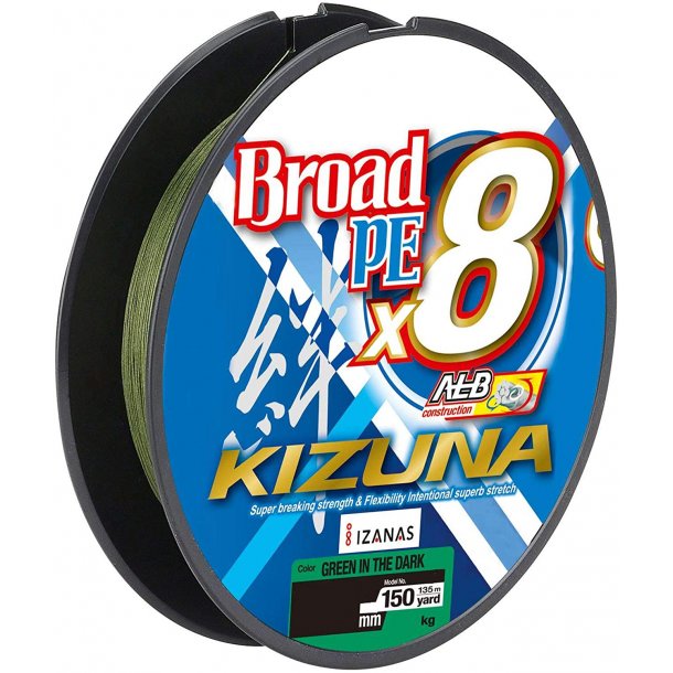 Owner Kizuna 8-trds Fletline 135M Dark Green