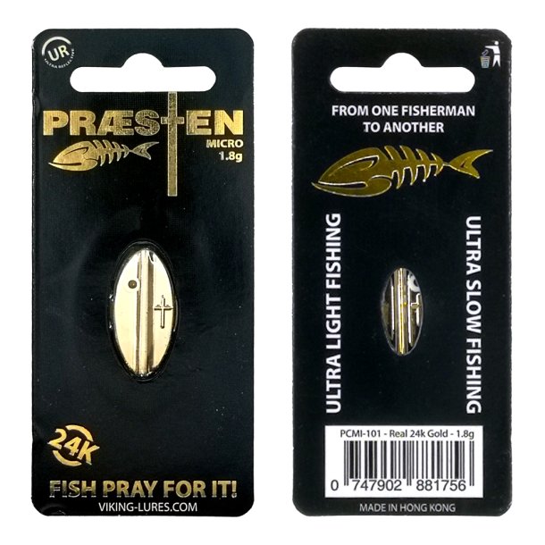 Prsten Plated Micro 1.8g, Gennemlber 24K Gold