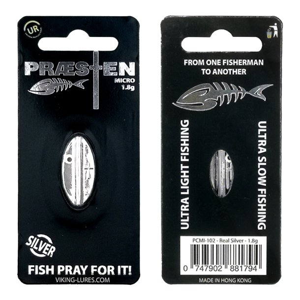 Prsten Plated Micro 1.8g, Gennemlber Real Silver