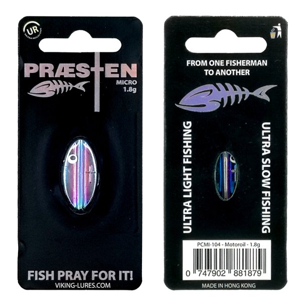 Prsten Plated Micro 1.8g, Gennemlber Motoroil