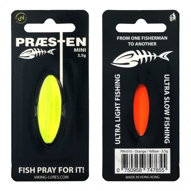 Prsten Mini 3,5g Gennemlber Orange/Gul