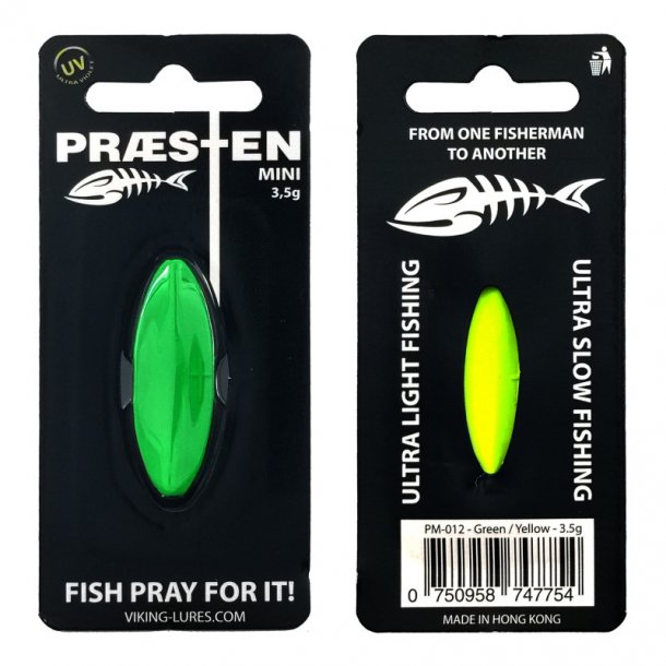 Prsten Mini 3,5g Gennemlber Grn/Gul