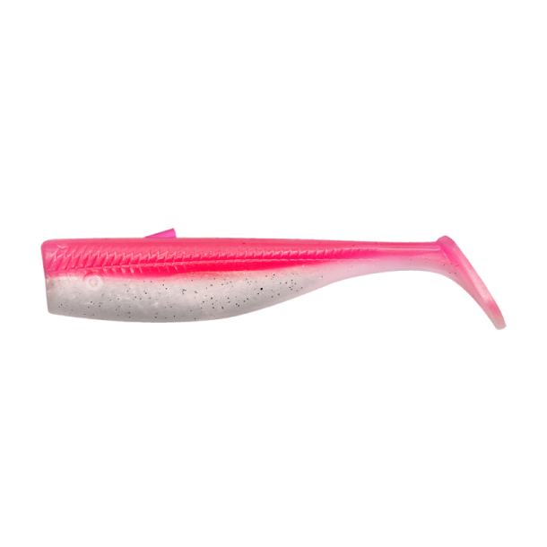 Savage Gear Savage Minnow Weedless Tails 8cm Pink Pearl Silver