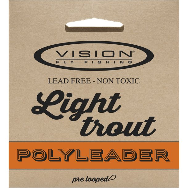 Vision Polyleader Light Trout 5 Fod