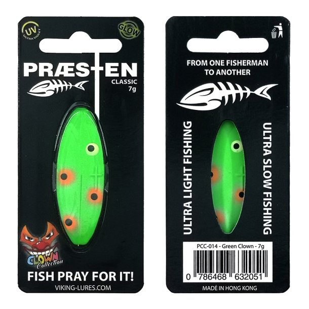 Prsten Classic 7g - Clown Collection Green Clown