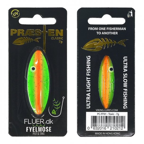 Prsten Classic Fluer.dk Custom Farver 7g Toxic