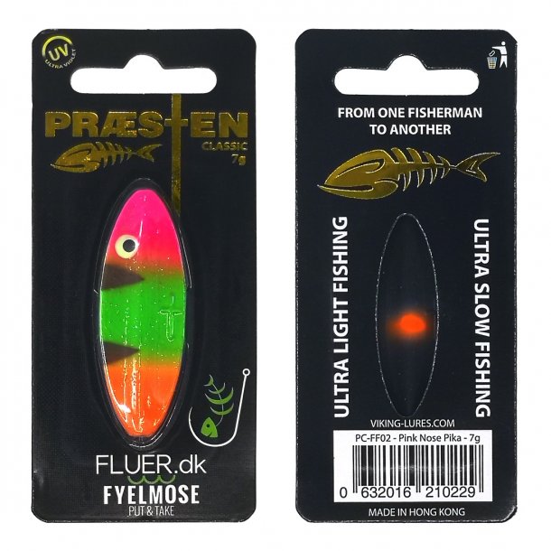 Prsten Classic Fluer.dk Custom Farver 7g Pink Nose Pika