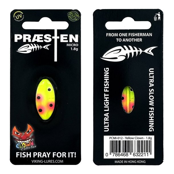 Prsten Micro 1,8g - Clown Collection Yellow Clown